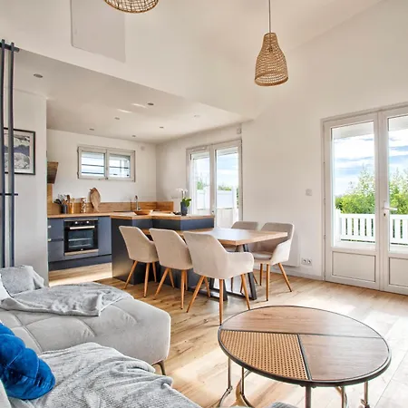 Maison Cosy A 100 M De La Plage, Couple, Famille, Jardin, Parking