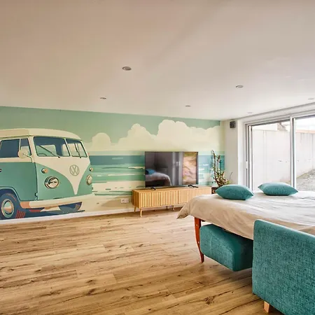 Maison Cosy A 100 M De La Plage, Couple, Famille, Jardin, Parking Люк-сюр-Мер